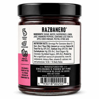 Razbanero Pepper Spread | 9 oz | Gluten Free | Chili Dawg's Foods of Fire