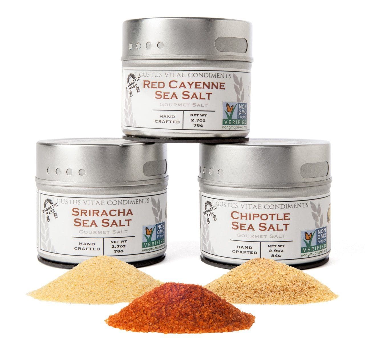 Red Hot Sea Salts Collection - 3 Tins