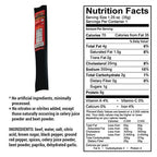 Red Pepper Beef Stick | 1.25 oz. | Hot, Sweet, & Premium All Natural Beef  | Spicy, Quick Snack | All Natural | Nebraska Angus Beef | Expertly Cooked & Seasoned | Lean, Tender Beef | 12 Pack | Shipping Included