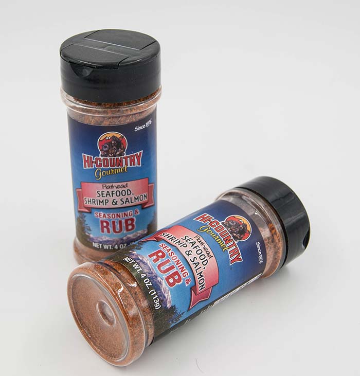 Rubs - Seafood, Shrimp & Salmon Seasoning 3.75 oz. - The Pepper Pantry (Formerly Marie Sharp's)