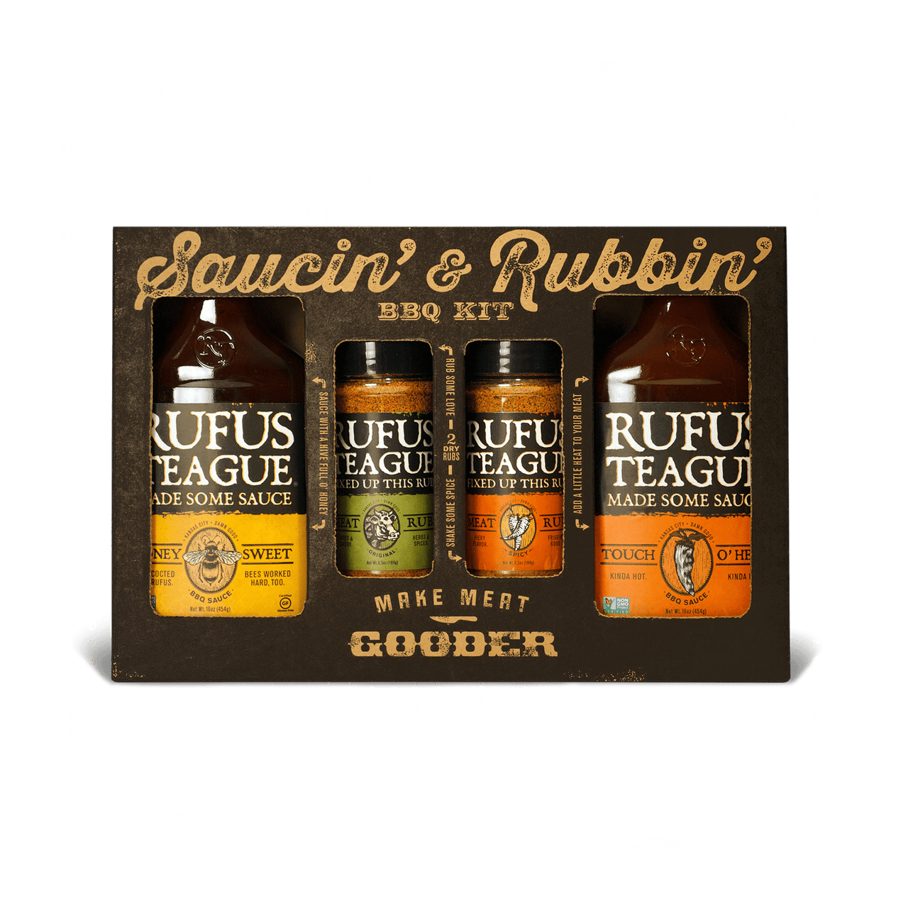 SAUCIN' & RUBBIN' KIT (4 pack) - The Pepper Pantry (Formerly Marie Sharp's)