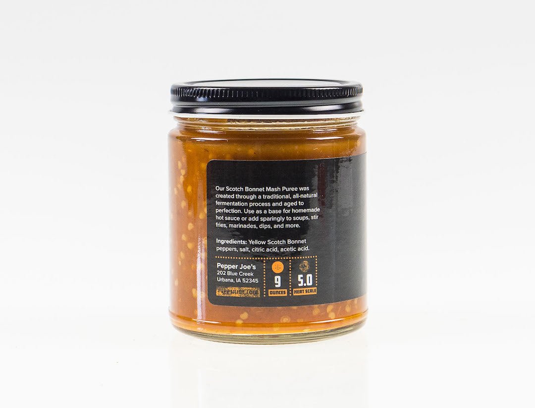 Scotch Bonnet Mash Puree - The Pepper Pantry (Formerly Marie Sharp's)