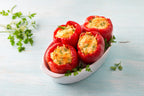 25 ALMA PAPRIKA PEPPER White Orange Red Hungarian Cherry Capsicum Annuum Seeds