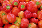 25 ALMA PAPRIKA PEPPER White Orange Red Hungarian Cherry Capsicum Annuum Seeds