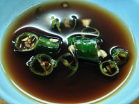 25 Organic KOREAN Dark GREEN PEPPER Lady Han Hot Chili Long Red Capsicum Annuum Seeds