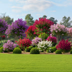 1000 Bulk CREPE MYRTLE Mixed Colors Lagerstroemia Indica Mix Tree Shrub Flower Seeds - Red, Purple, Light Pink, Dark Pink, White, & Lilac
