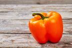 50 ORANGE Sun BELL PEPPER Sweet Capsicum Vegetable Seeds