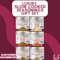 Slow Cooker Seasonings - 6 Spice Blends Gift Set