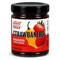 Strawbanero Pepper Spread | Pack of 3 | 9 oz | Gluten Free | Chili Dawg's Foods of Fire