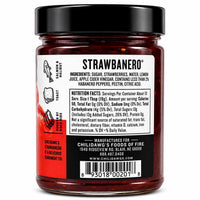 Strawbanero Pepper Spread | Pack of 3 | 9 oz | Gluten Free | Chili Dawg's Foods of Fire