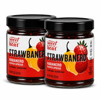 Strawbanero Pepper Spread | Pack of 3 | 9 oz | Gluten Free | Chili Dawg's Foods of Fire