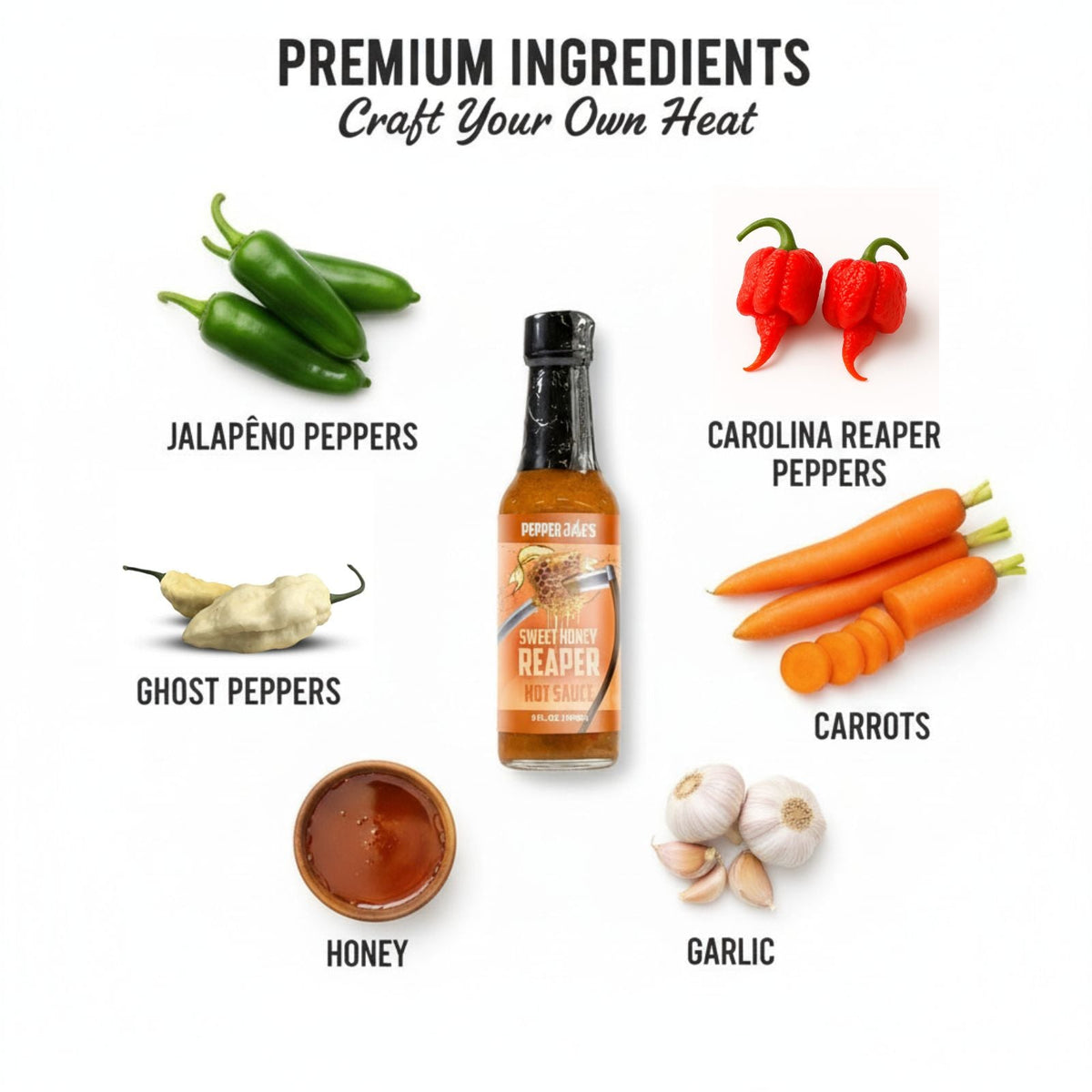 Sweet Honey Reaper Hot Sauce - 5oz