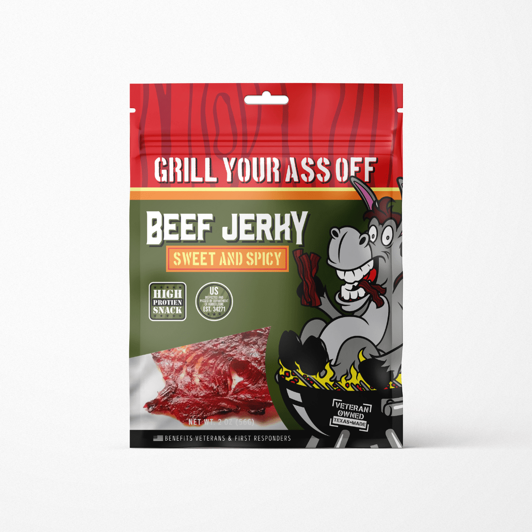 Sweet & Spicy Beef Jerky - The Pepper Pantry (Formerly Marie Sharp's)