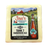 Best Nebraska Farmstead Cheese 6 Piece Sampler | Smokin' Joe's, Buffalo, Farmhouse Ale, BLVD Unfiltered Wheat, Bacon, Jalapeno | Made in Small Batches