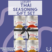 Thai Seasoning Gift Set - Tastes of Thailand - Artisanal Spice Blends Six Pack
