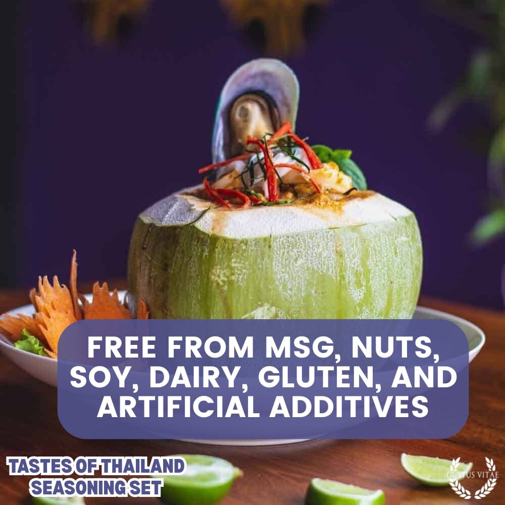 Thai Seasoning Gift Set - Tastes of Thailand - Artisanal Spice Blends Six Pack