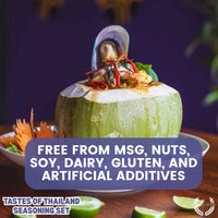 Thai Seasoning Gift Set - Tastes of Thailand - Artisanal Spice Blends Six Pack