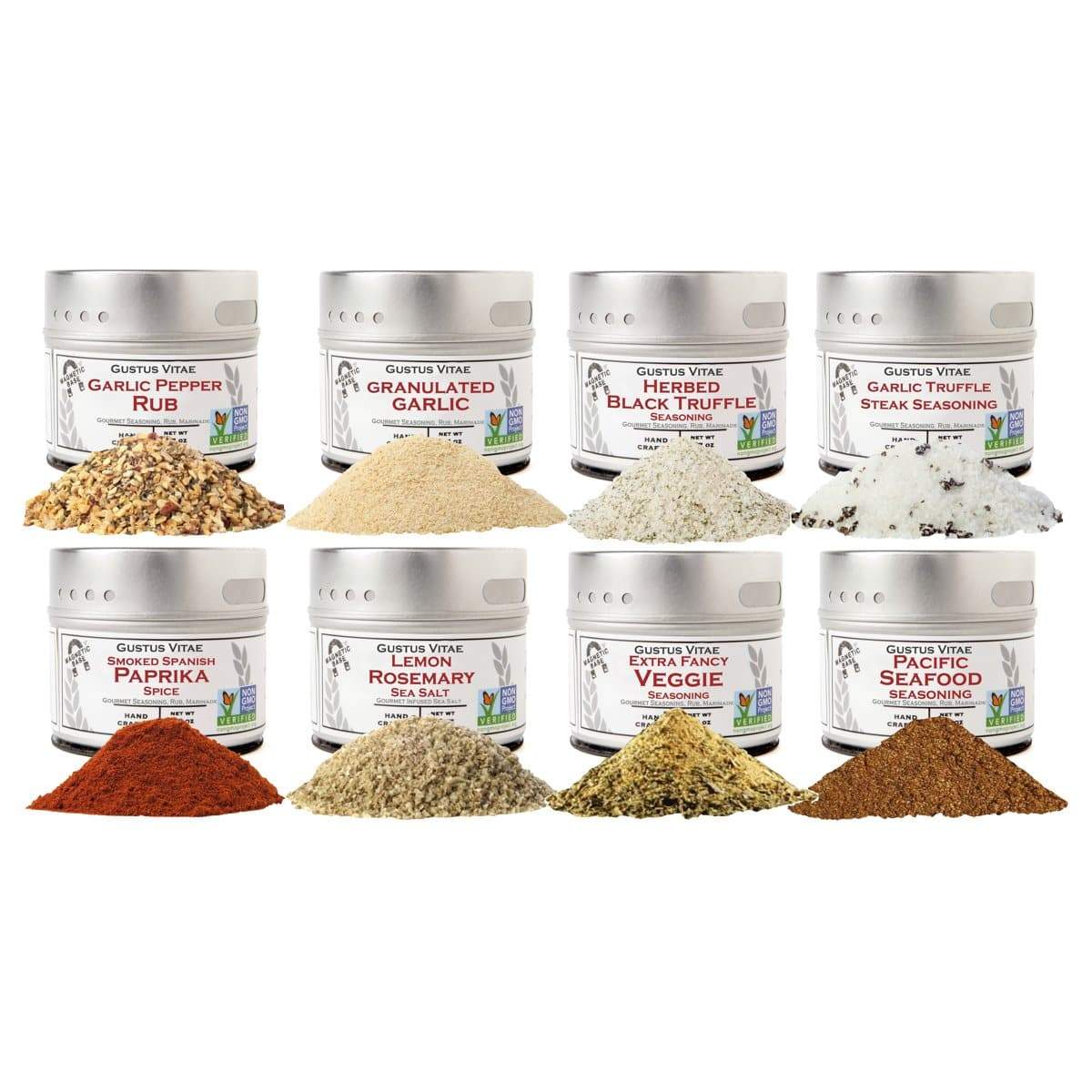 The Perfect Gift - 8 Pack Of Gourmet Seasonings