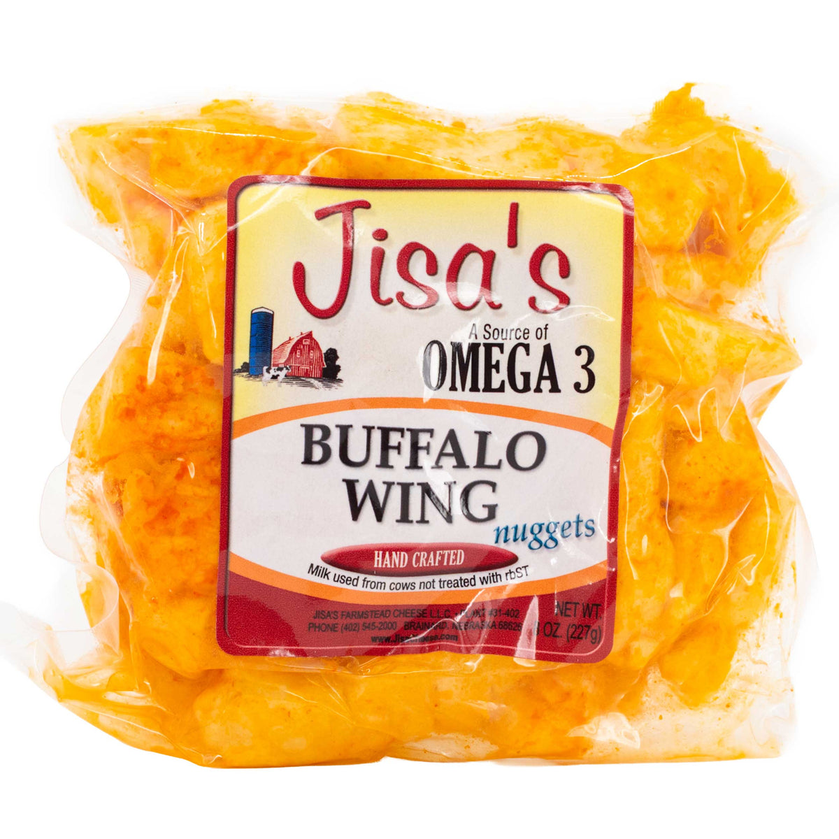 Best Nebraska Farmstead Cheese 6 Piece Sampler | Smokin' Joe's, Buffalo, Farmhouse Ale, BLVD Unfiltered Wheat, Bacon, Jalapeno | Made in Small Batches