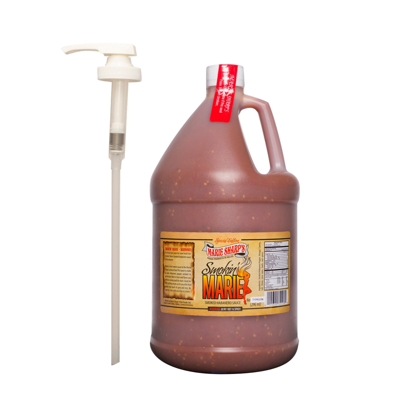 GALLON SIZES | Habanero Pepper Sauces | FREE PUMP INCLUDED! - Marie Sharp's Company Store