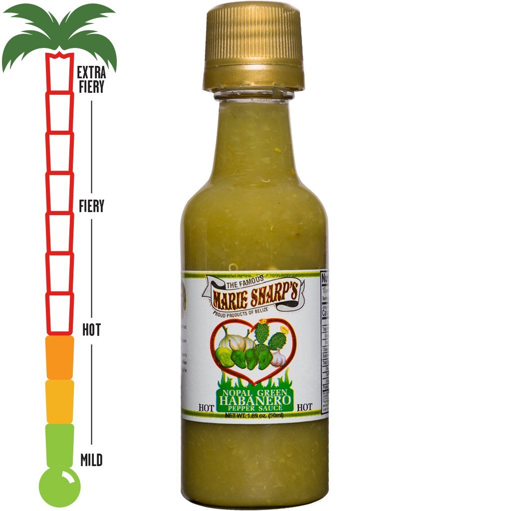 Green Cactus Habanero Pepper Sauce - Marie Sharp's Company Store