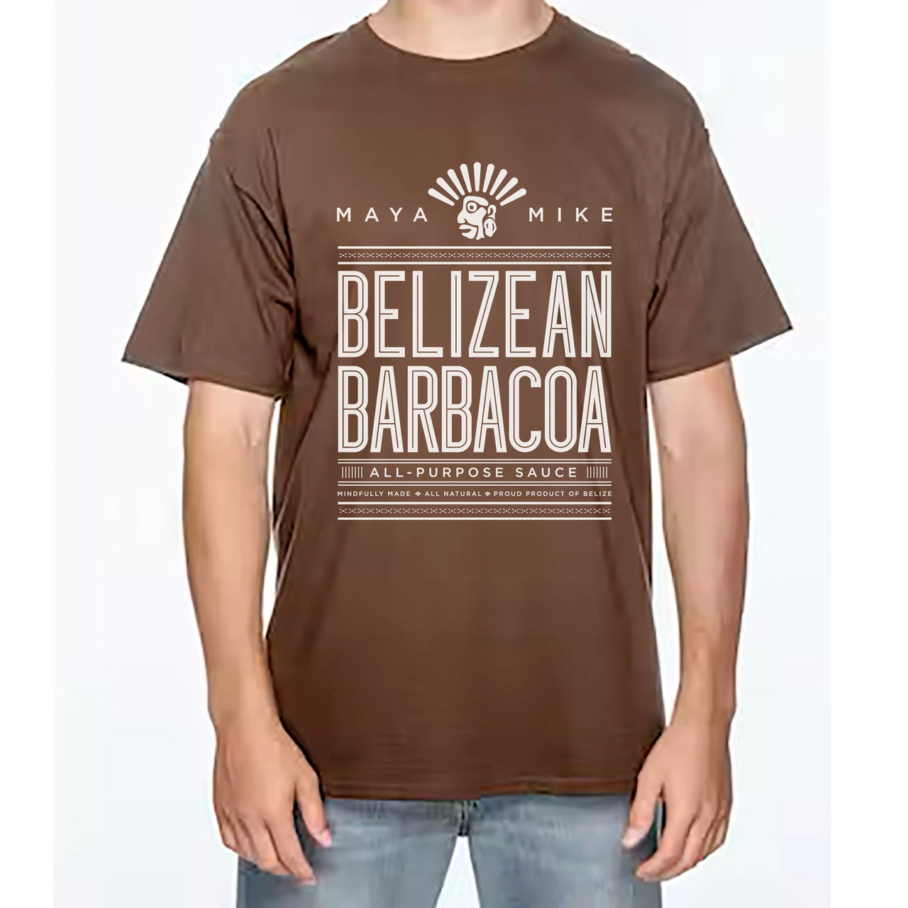 Maya Mike T-Shirt - First Edition Belizean Barbacoa - Unisex - Marie Sharp's Company Store