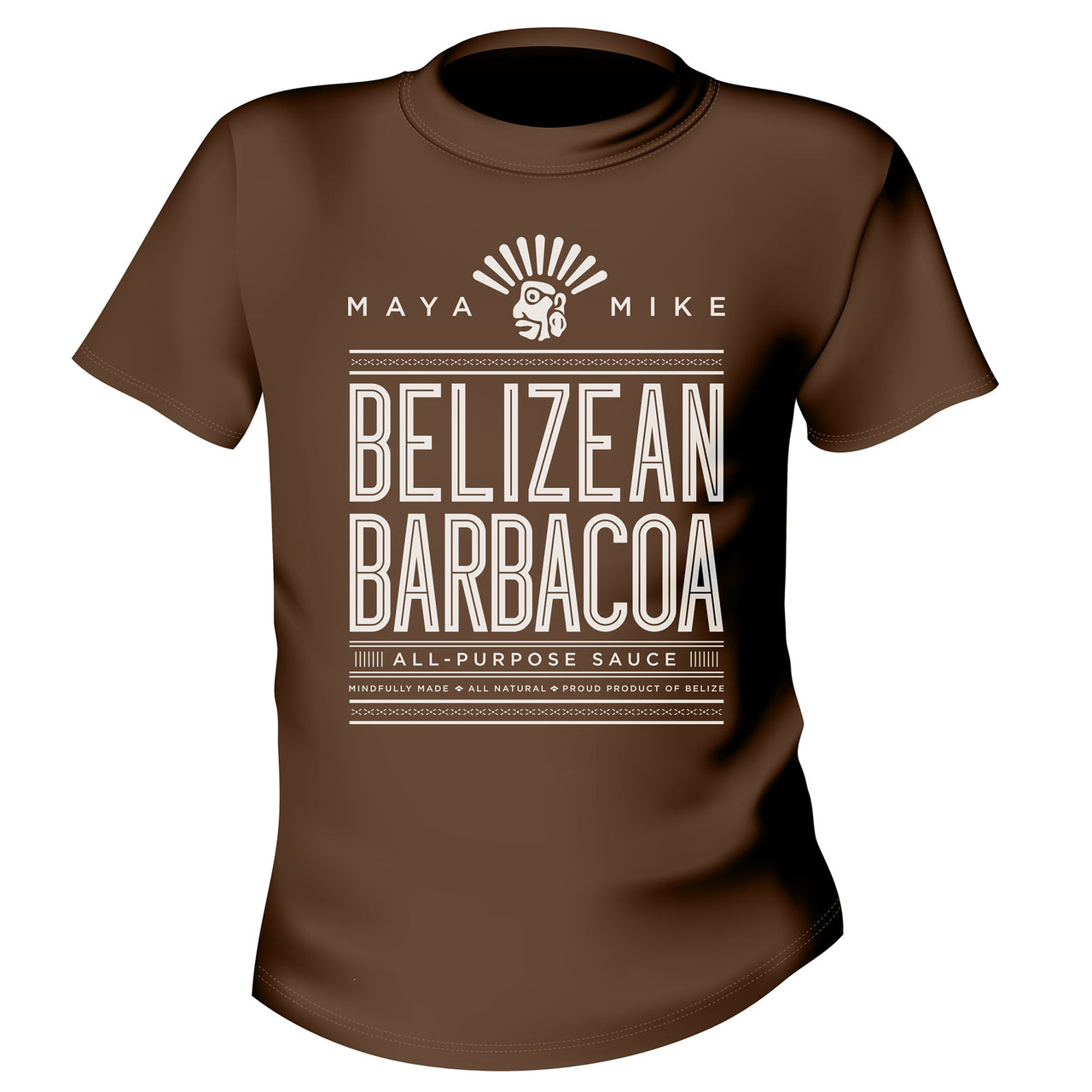 Maya Mike T-Shirt - First Edition Belizean Barbacoa - Unisex - Marie Sharp's Company Store